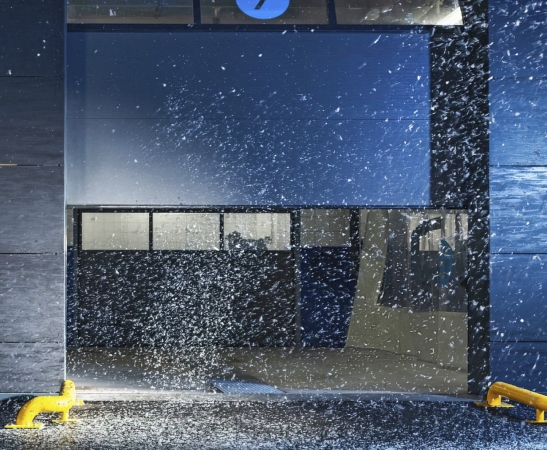 Панорамные ворота AluTherm в Новокубанске