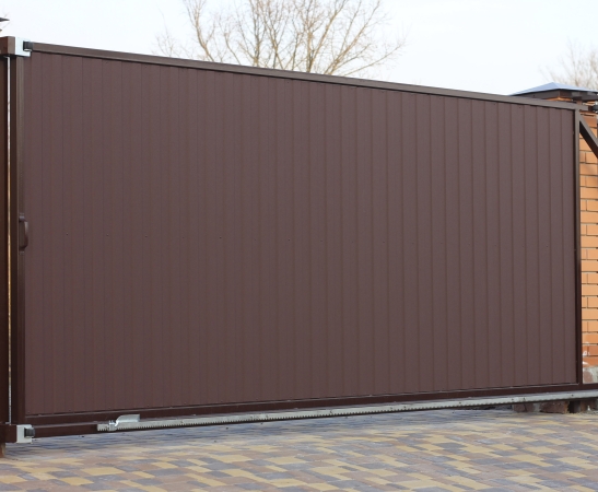 Откатные ворота в Новокубанске