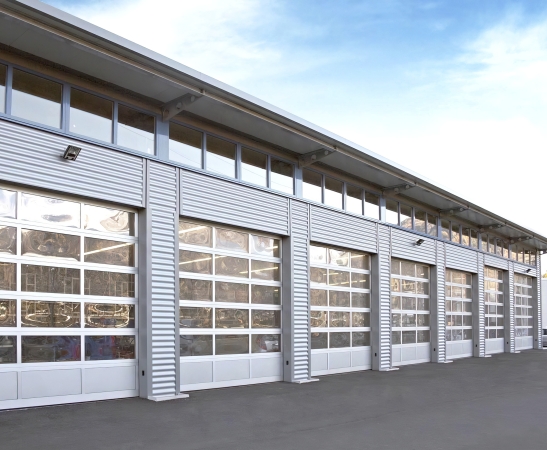 Панорамные ворота в Новокубанске