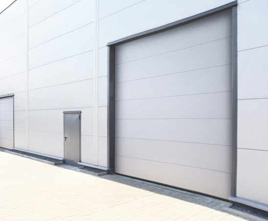 Промышленные ворота Алютех ProPlus в Новокубанске