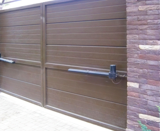 Автоматика для распашных ворот в Новокубанске