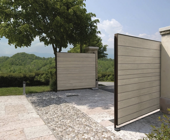 Въездные ворота в Новокубанске